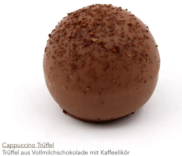 Cappuccino Trüffel mit Alkohol